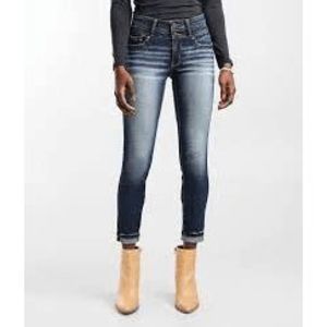 Buckle Black Women's Fit No. 53 Mid-Rise Ankle Skinny Jean Size 29 Color Mach 2